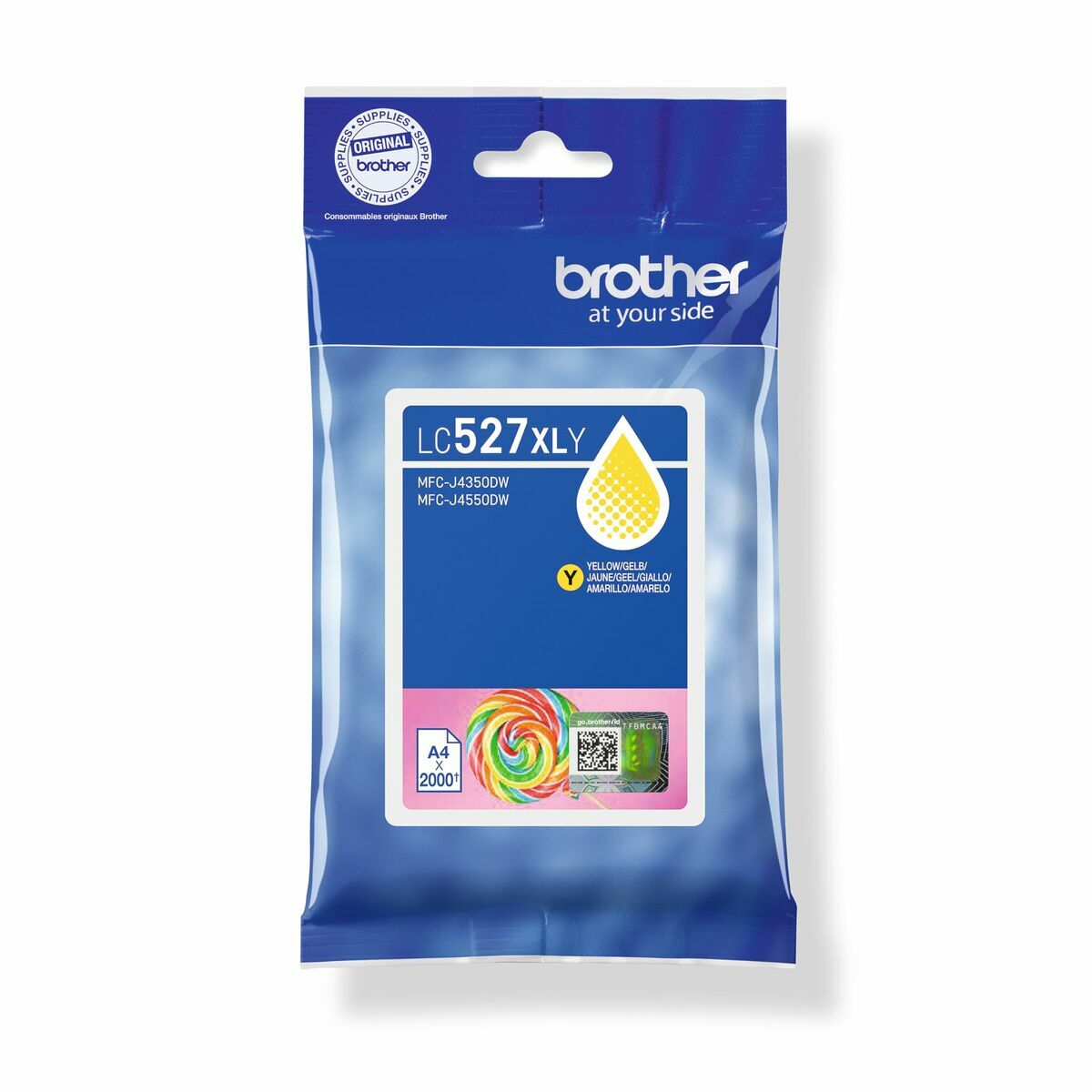 Image de Original Ink Cartridge Brother LC527XLY Yellow