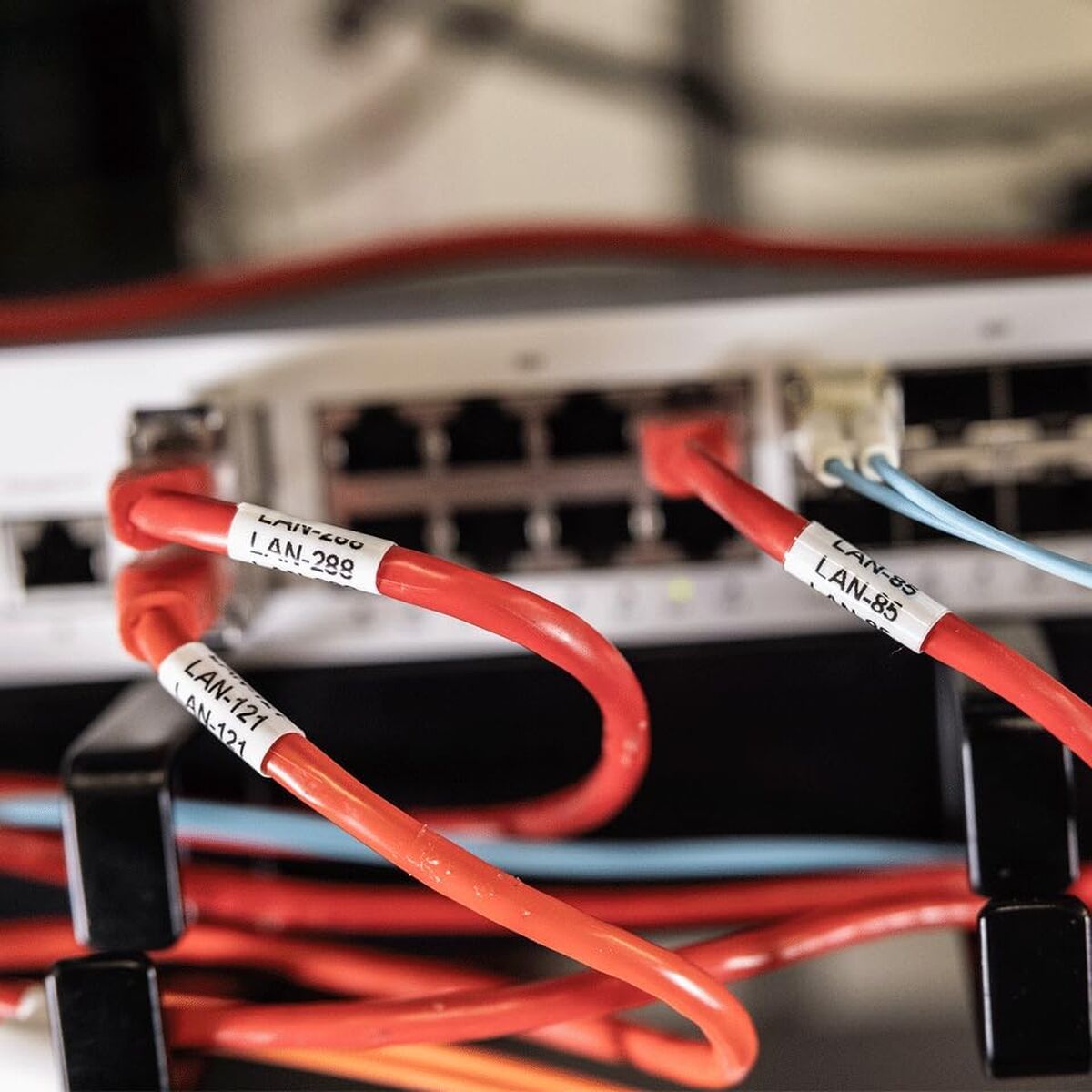 Bild von Thermal Printer Brother PTE720BTZ1 Black Orange