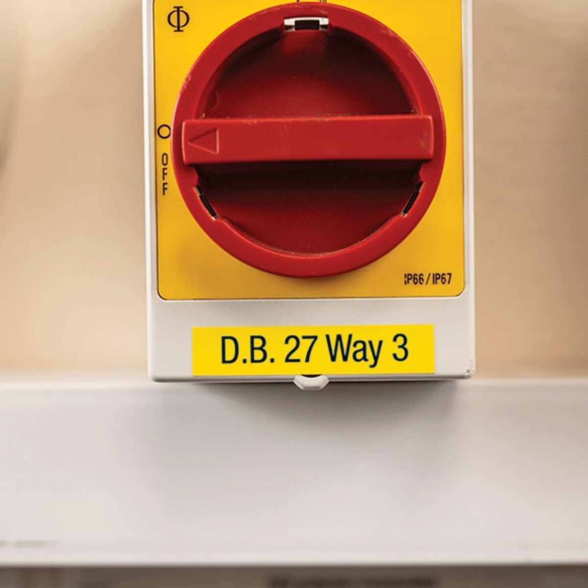 Bild von Thermal Printer Brother PTE720BTZ1 Black Orange