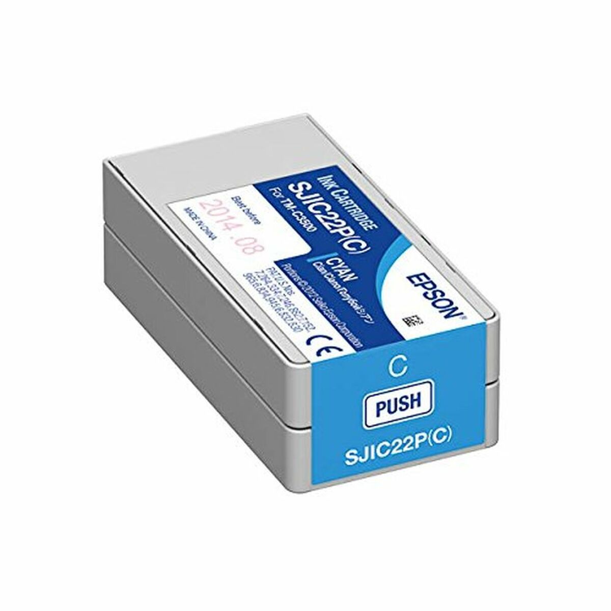 Picture of Original Ink Cartridge Epson SJIC22P(C) Cyan