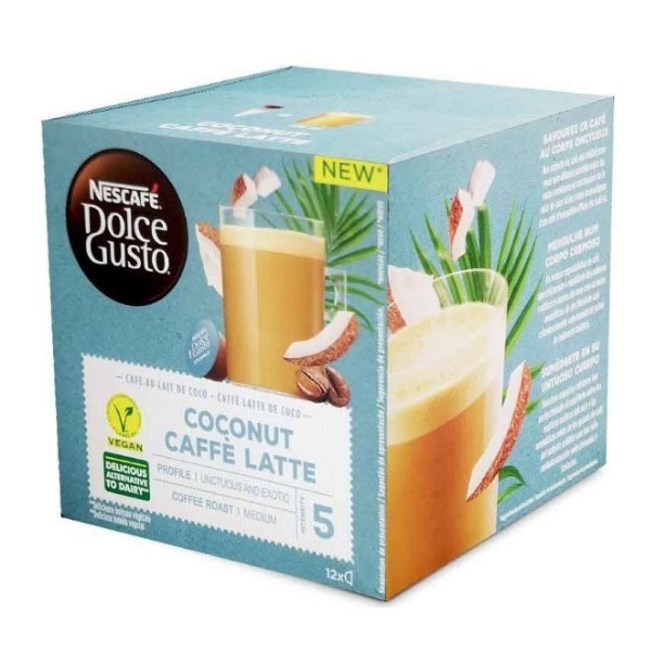 Capsules de café Dolce Gusto Café au lait Coco (12 uds)