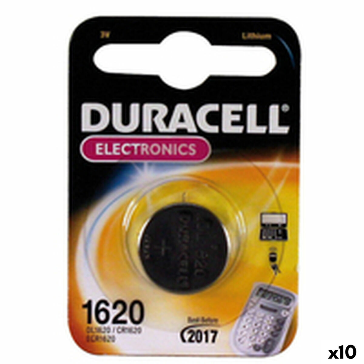 Afbeeldingen van Lithium Button Cell Battery DURACELL 3V (10 Units)