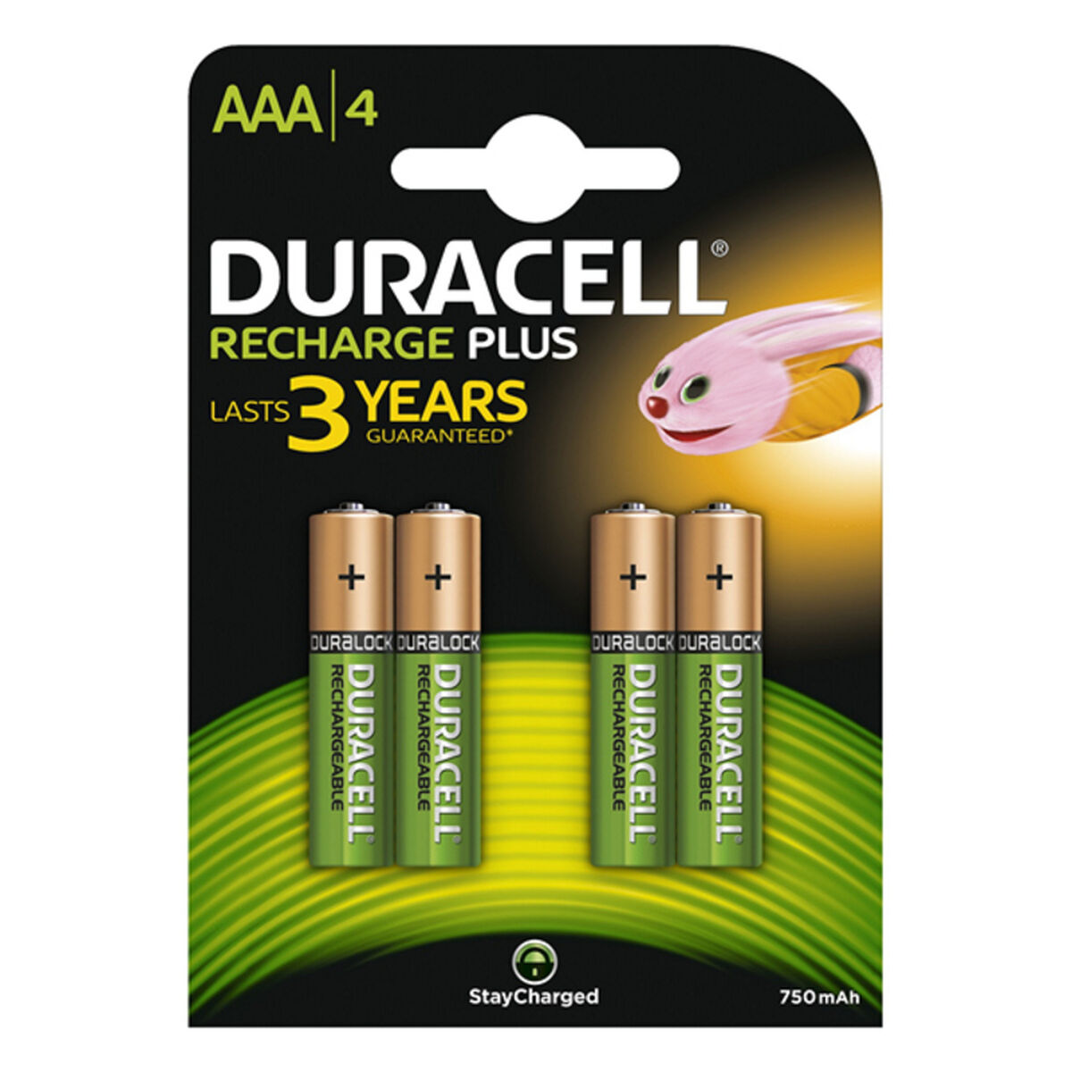 Rechargeable Batteries DURACELL 05000394090231
