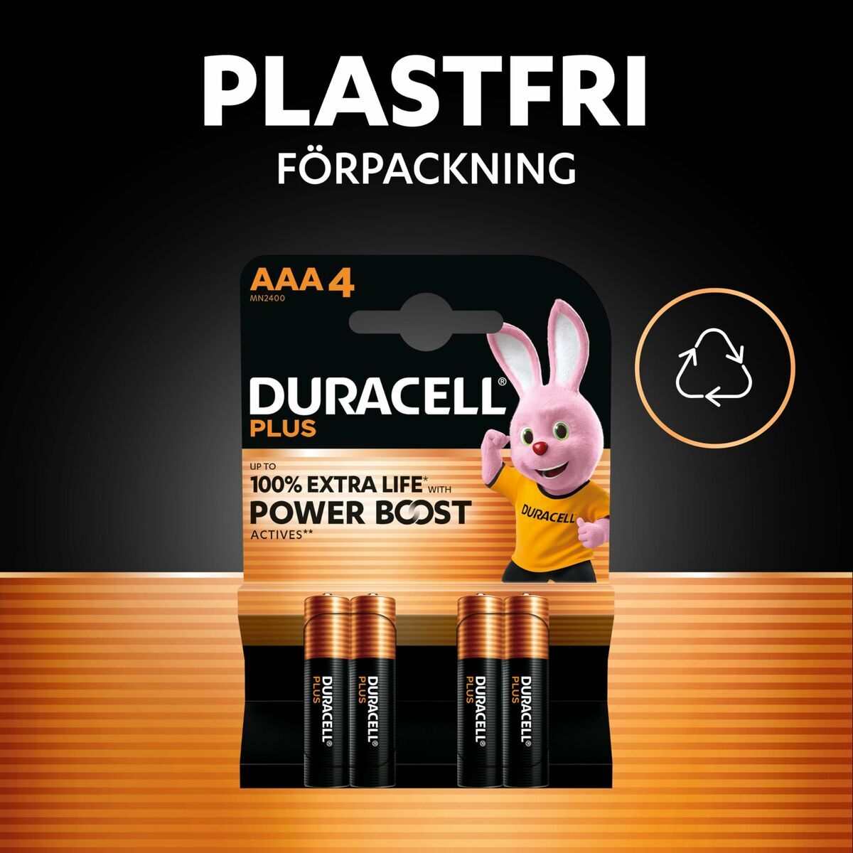 Rechargeable Batteries DURACELL DPBLR3B12 1,5 V AAA