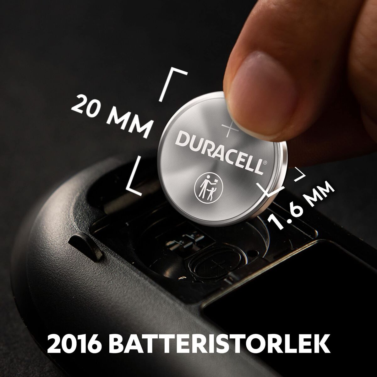 Button battery DURACELL DL2016 K2 3 V (10 Units)
