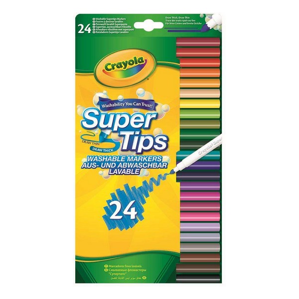 Feutres Crayola Lavable (24 uds)