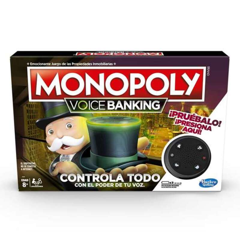 Juego de Mesa Monopoly Voice Banking Hasbro