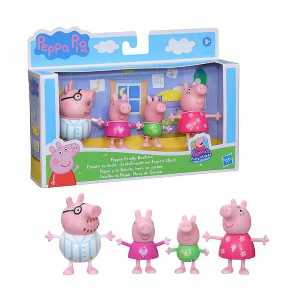 Figurenset Peppa Pig F2190 4 Onderdelen