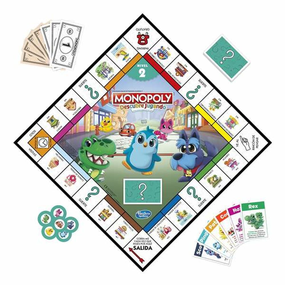 Monopoly Hasbro Mi Primer Monopoly 322 Pieces