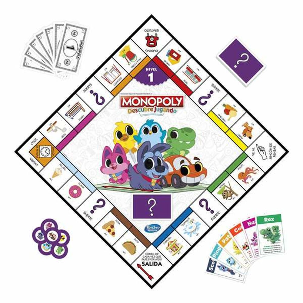 Monopoly Hasbro Mi Primer Monopoly 322 Pieces