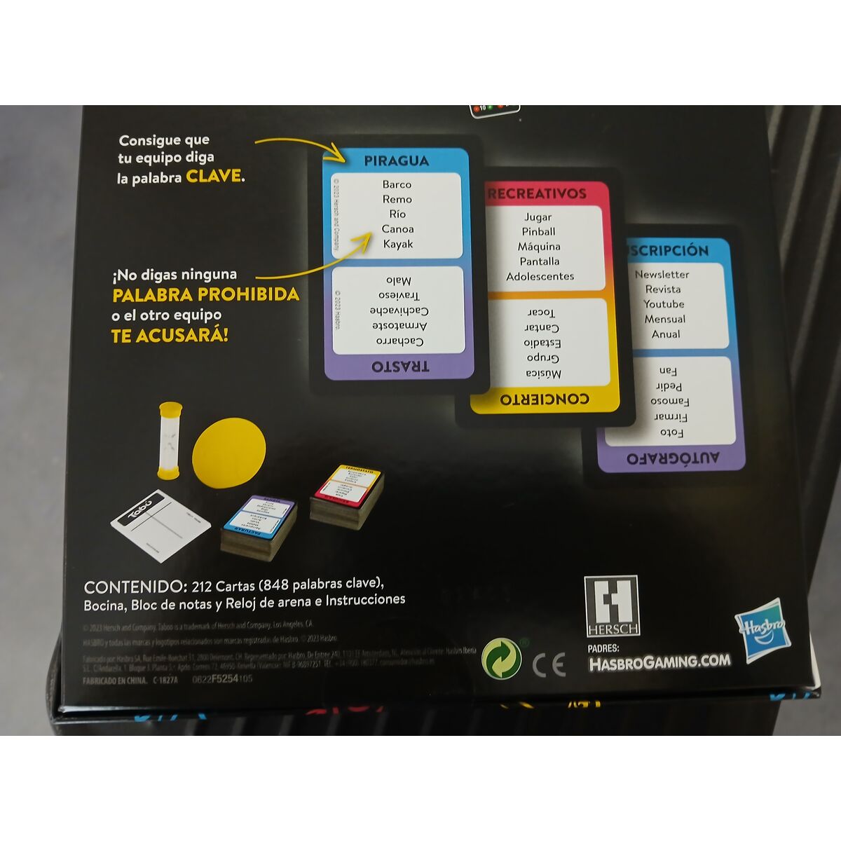 Bordspel Hasbro Tabú (ES)