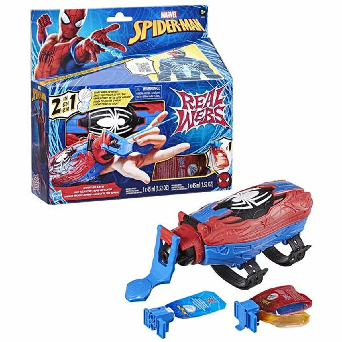 Lanceerder Hasbro Real Webs Ultimate Web Blaster