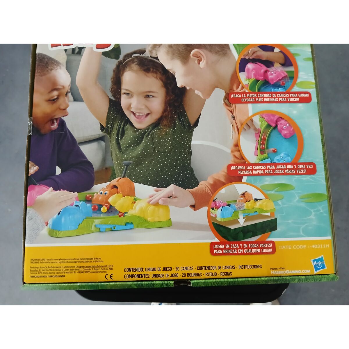 Bordspel Hasbro Tragabolas