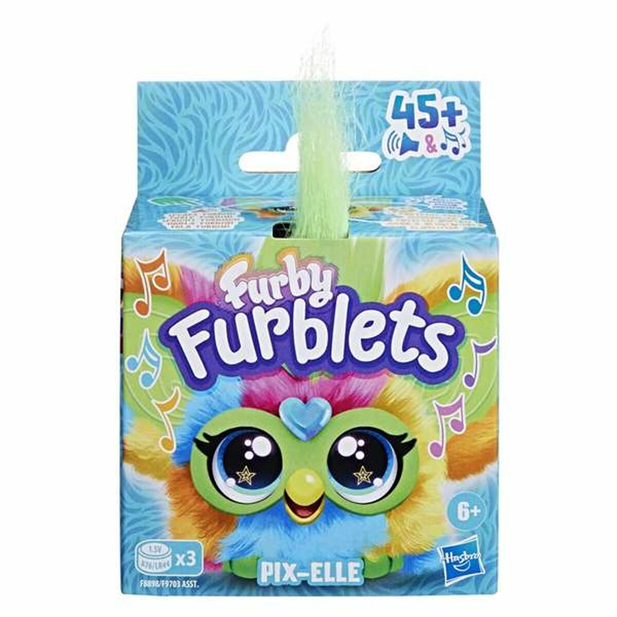 Knuffel met Geluid Hasbro Furby Furblets 12 cm