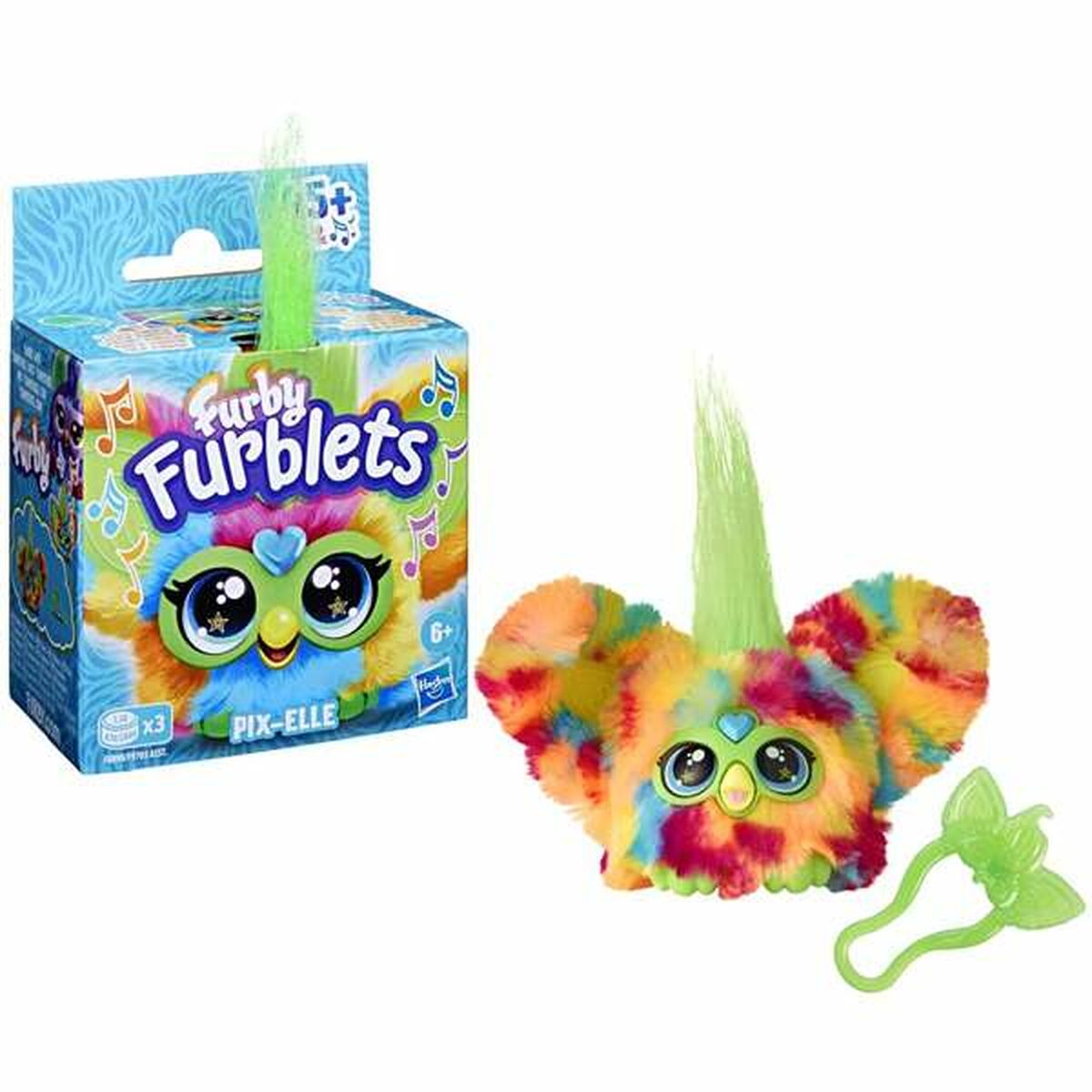 Knuffel met Geluid Hasbro Furby Furblets 12 cm