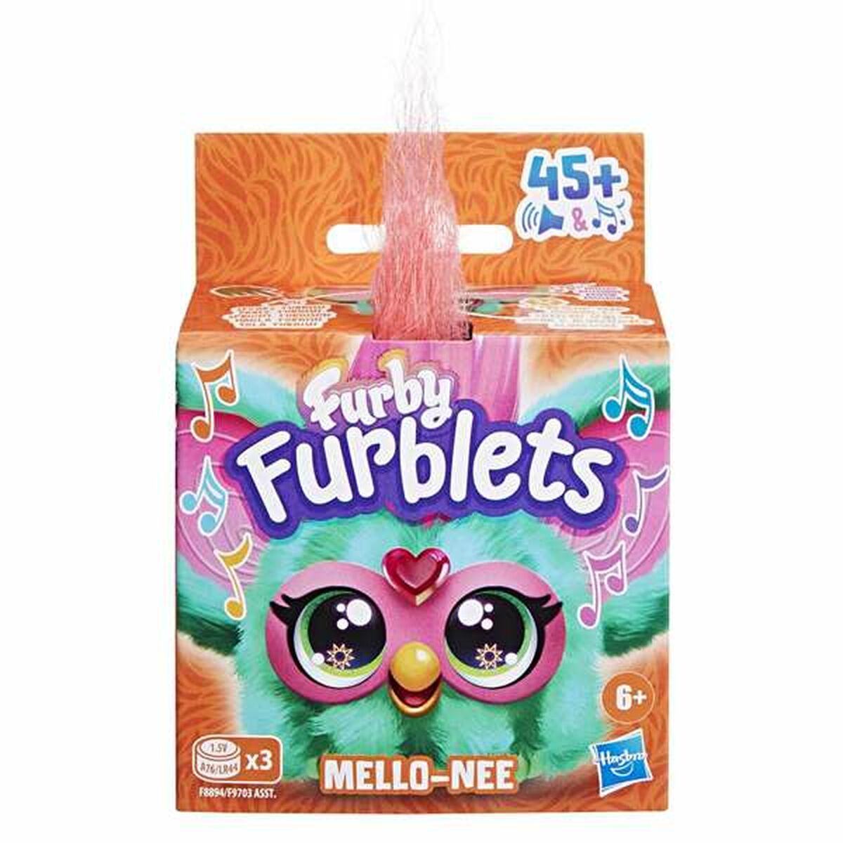 Knuffel met Geluid Hasbro Furby Furblets 12 cm