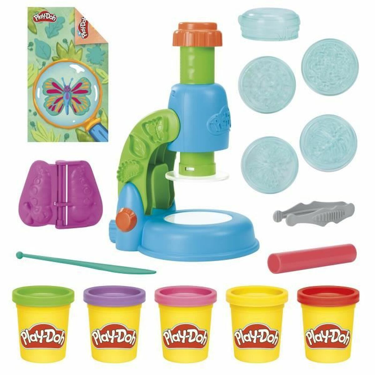 Plasticine Spel Play-Doh Mi Pequeño Microscopio Geel