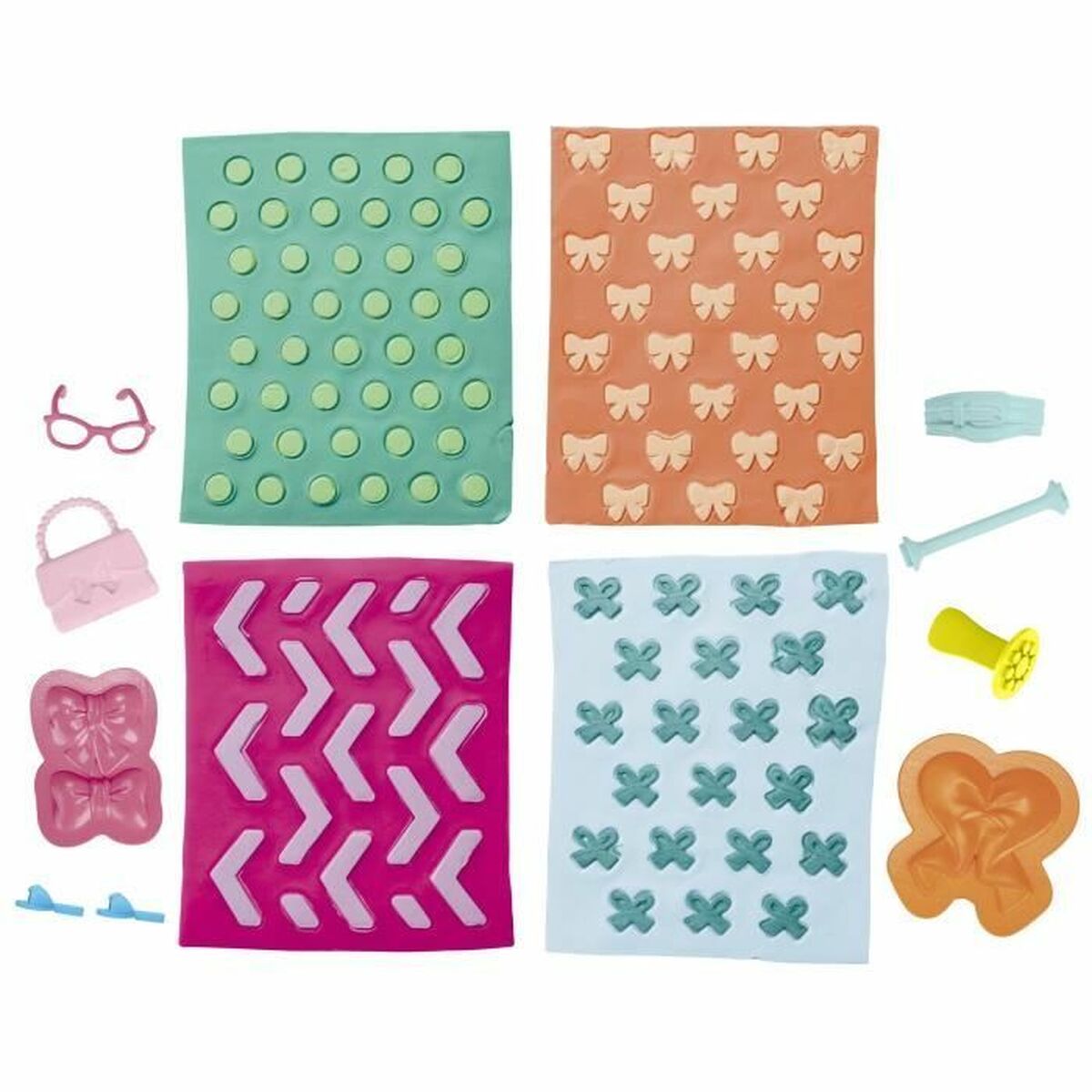 Image secondaire de Pâte à modeler en argile Play-Doh BArbie Pearls & Bows Multicouleur