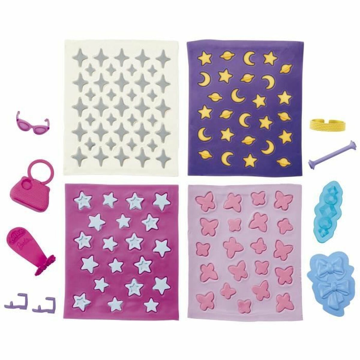 Image secondaire de Pâte à modeler en argile Play-Doh Barbie Sparkles & Gems Multicouleur