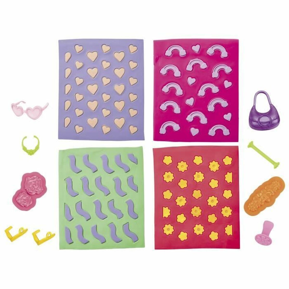 Image secondaire de Pâte à modeler en argile Play-Doh Barbie FLowers & Florals Multicouleur