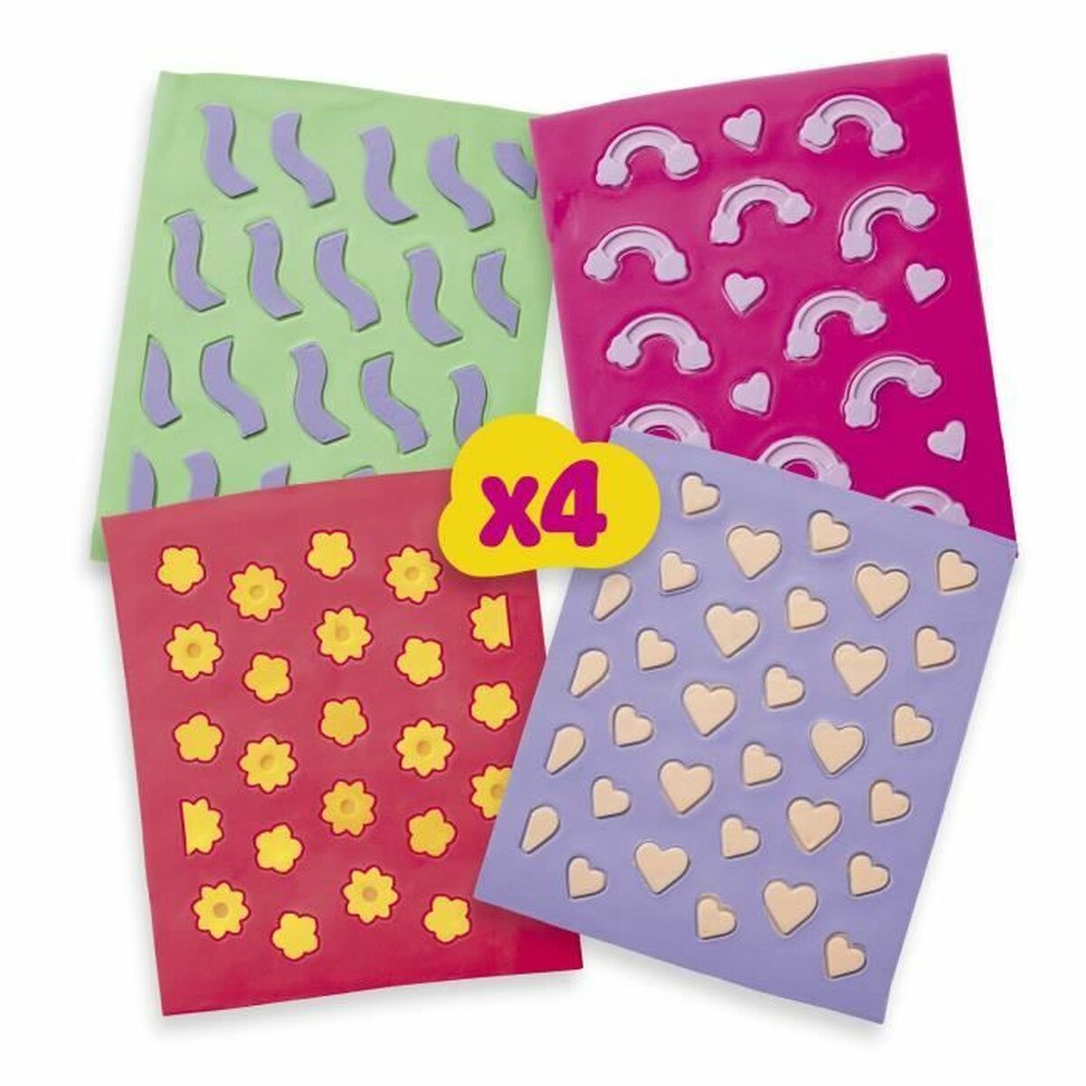 Plasticine Spel Play-Doh Barbie FLowers & Florals Multicolour