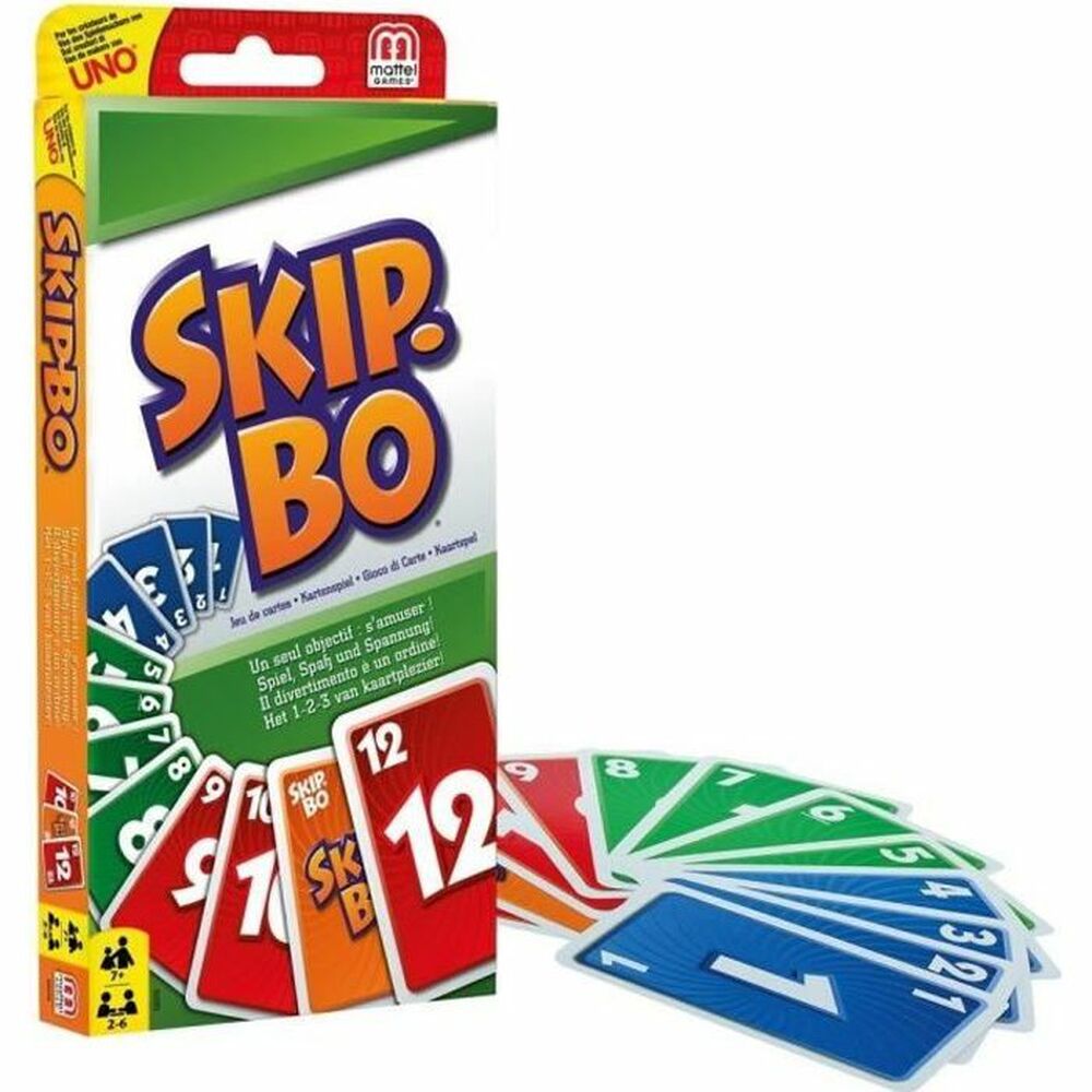 Jeux de cartes Mattel Skip Bo