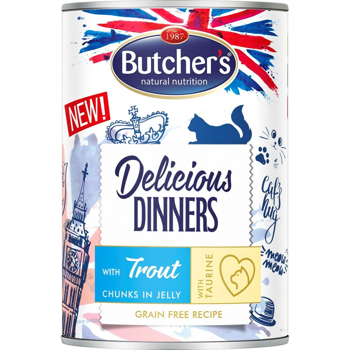 Aliments pour chat Butcher's Delicious Dinners Poulet