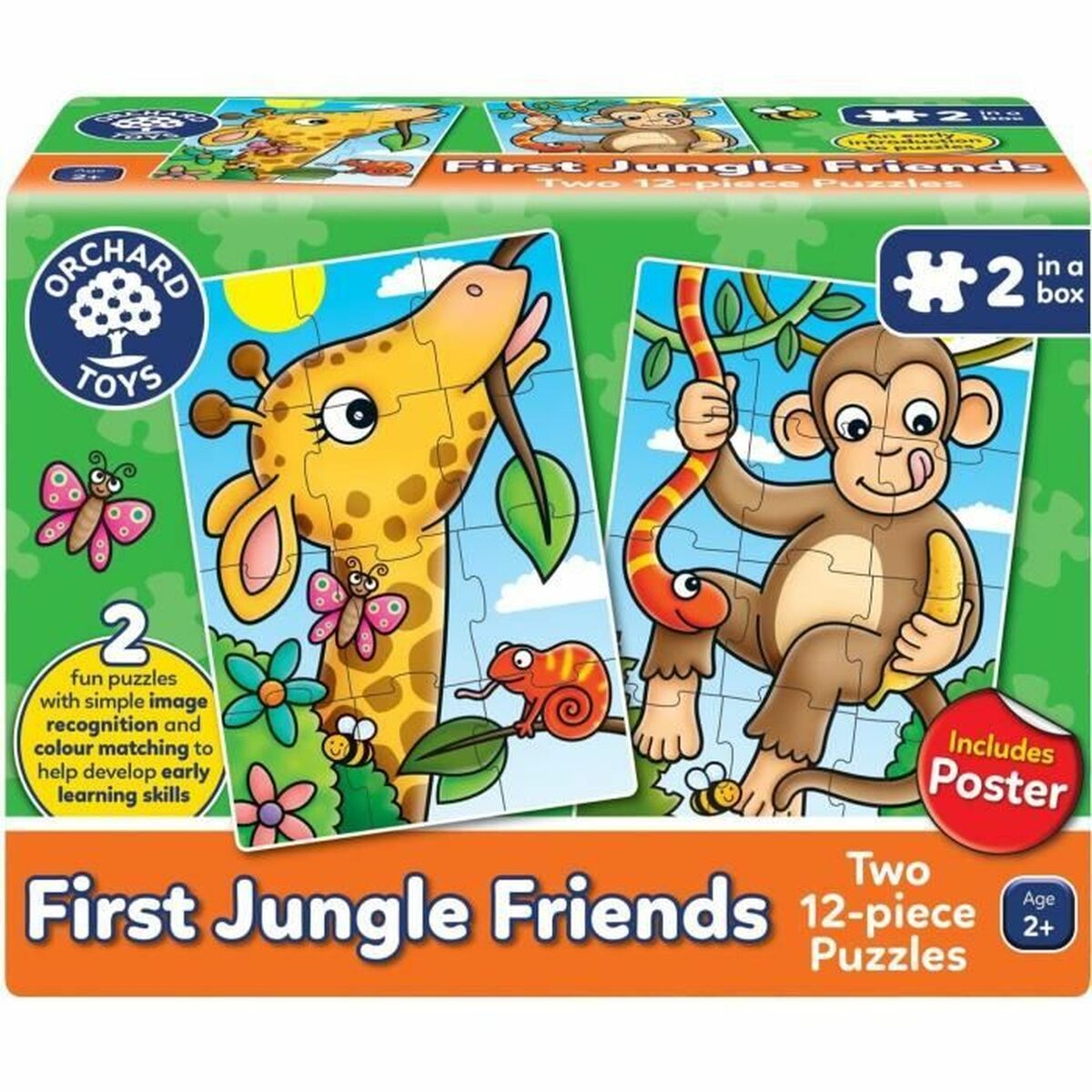 Puzzle Orchard First Jungle Friends (FR)