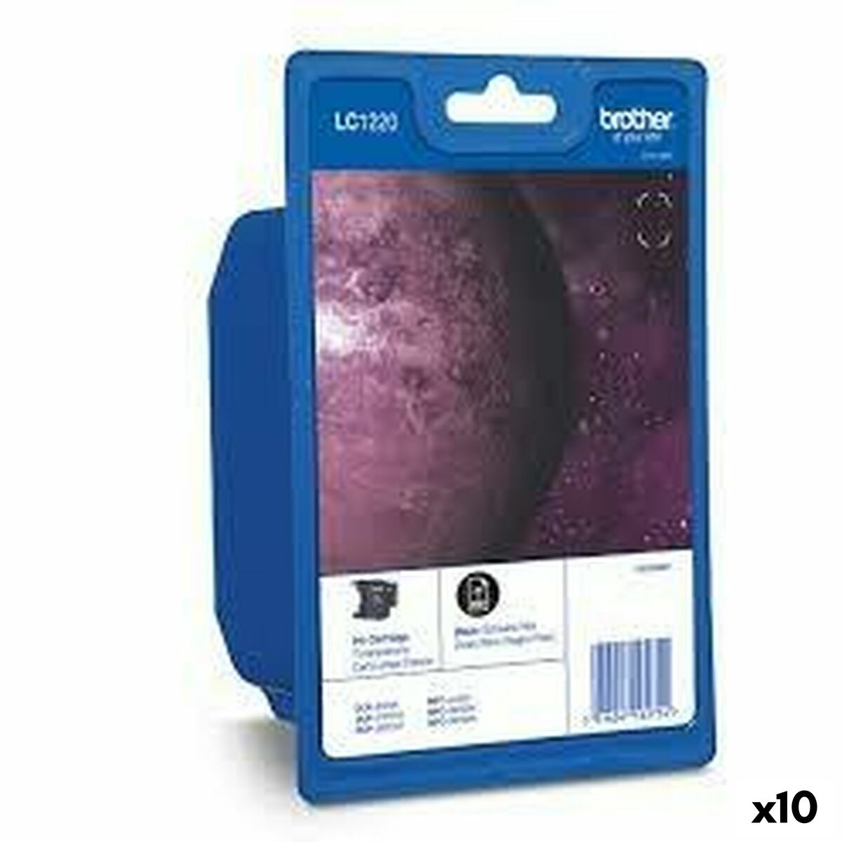 Afbeeldingen van Original Ink Cartridge Brother DCPJ725DW/J925DW/J430W Black (10 Units)