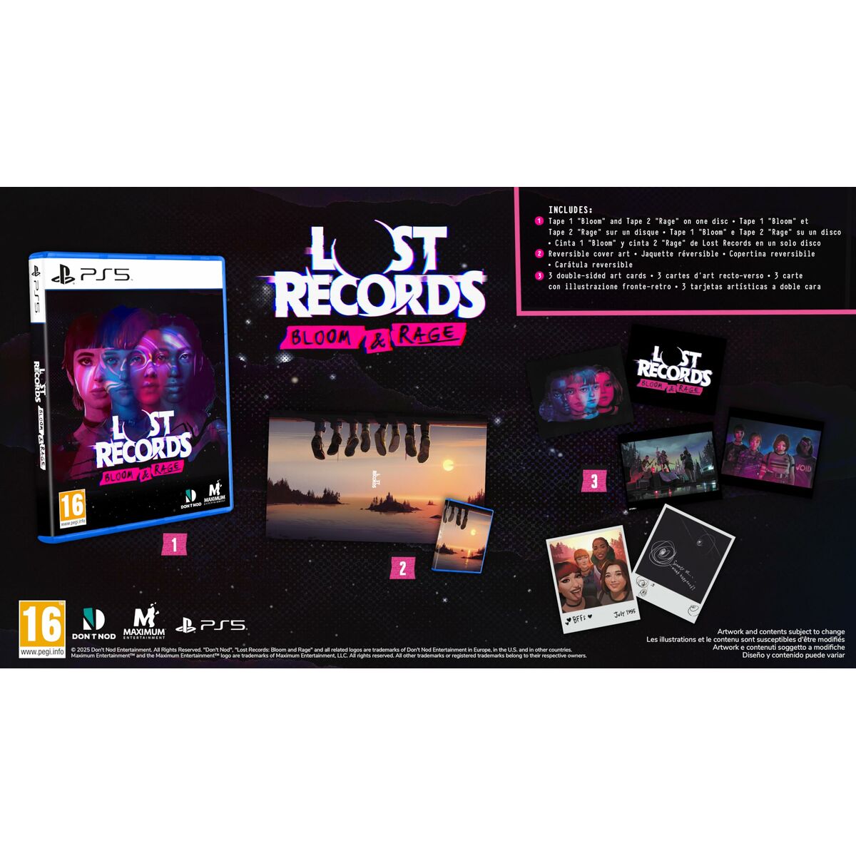 Afbeeldingen van PlayStation 5 Video Game Just For Games Lost Records: Bloom & Rage