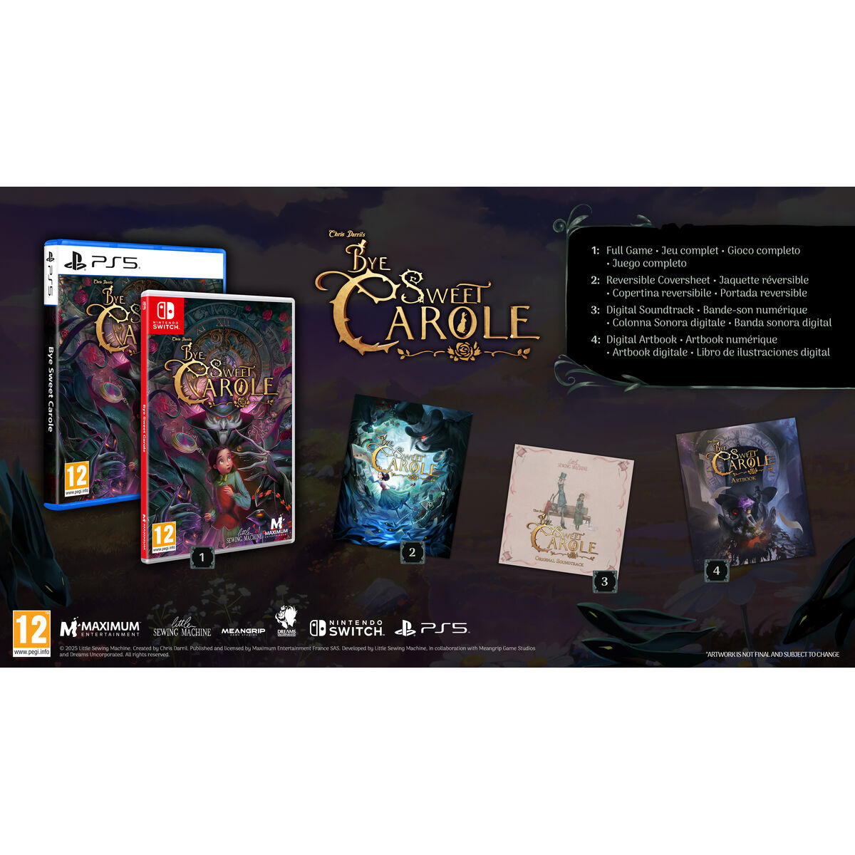 Picture of Video game for Switch Just For Games Bye Sweet Carole