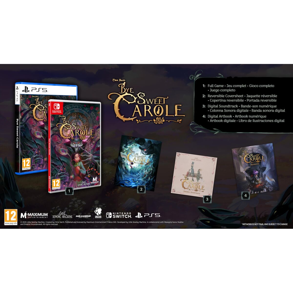 Picture of Video game for Switch Just For Games Bye Sweet Carole