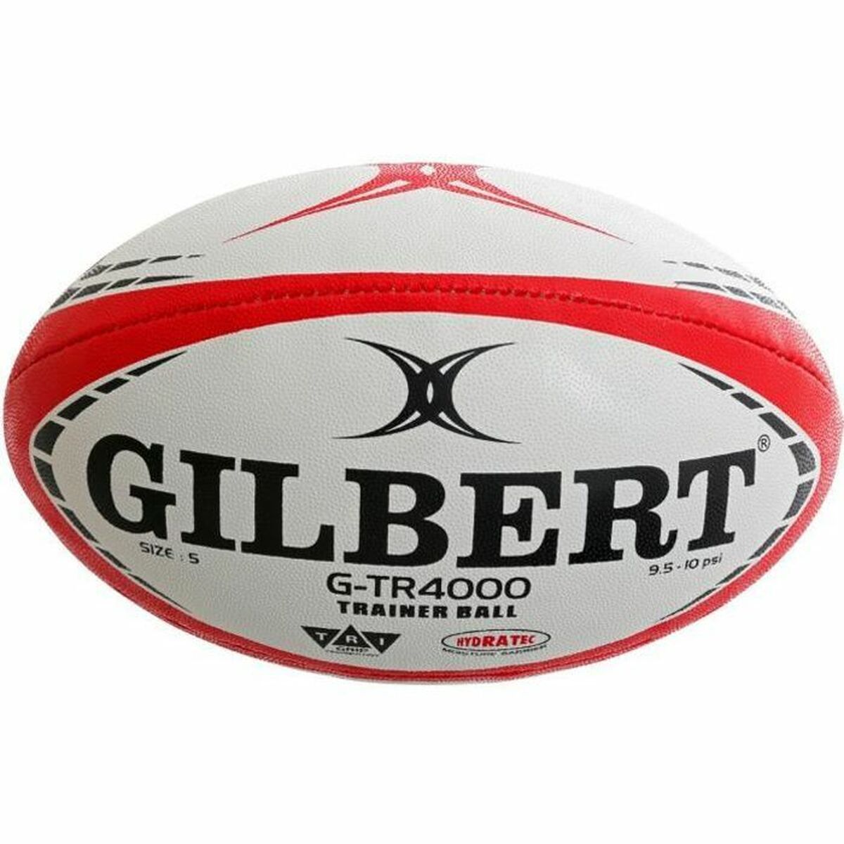 Ballon de Rugby Gilbert G-TR4000 TRAINER 3 Multicouleur Rouge