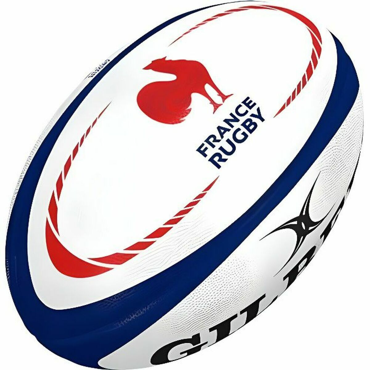 Ballon de Rugby Gilbert  FRANCE 5 Multicouleur Bleu