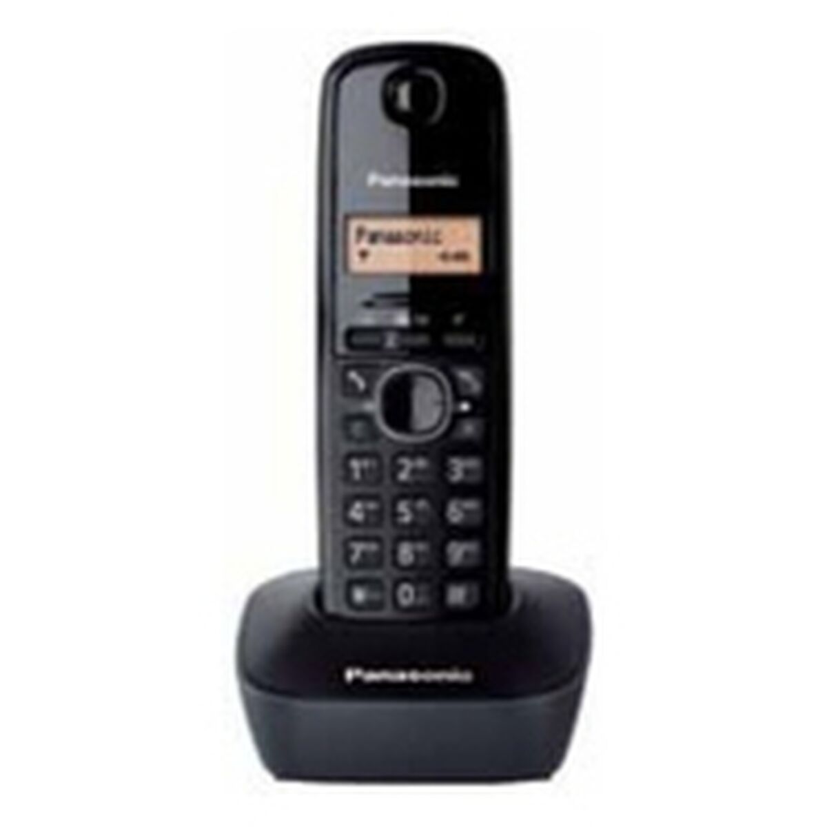 Wireless Phone Panasonic KX-TG1611 Black Amber