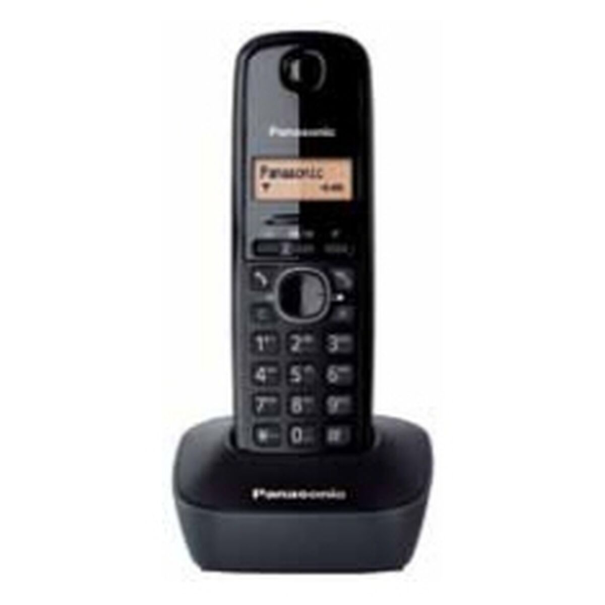 Wireless Phone Panasonic KX-TG1611 Black Amber