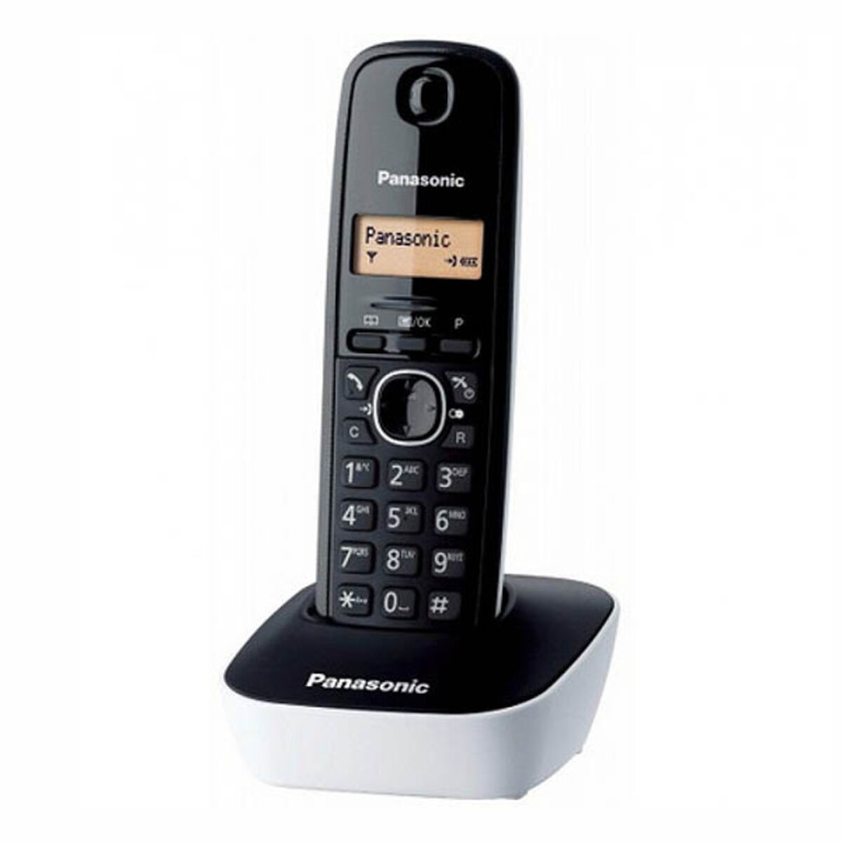 Immagine di Wireless Phone Panasonic KXTG1611SPW White/Black White Amber
