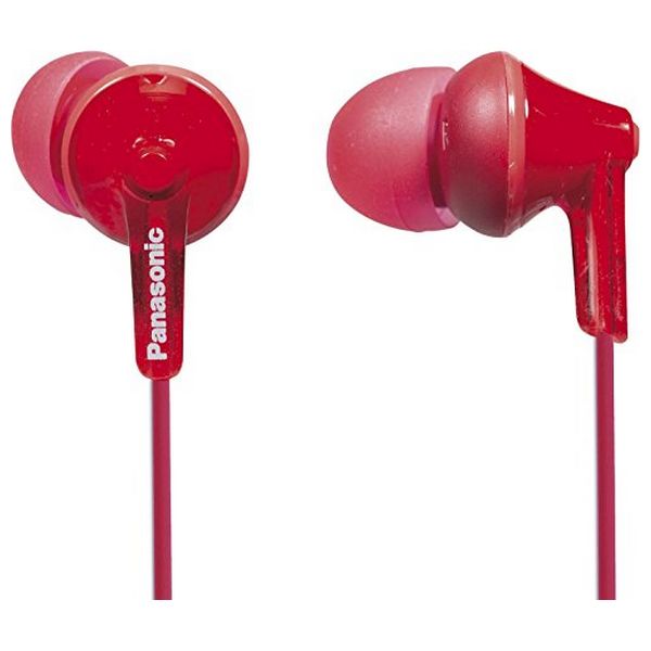 Headphones Panasonic RP-HJE125E in-ear Red
