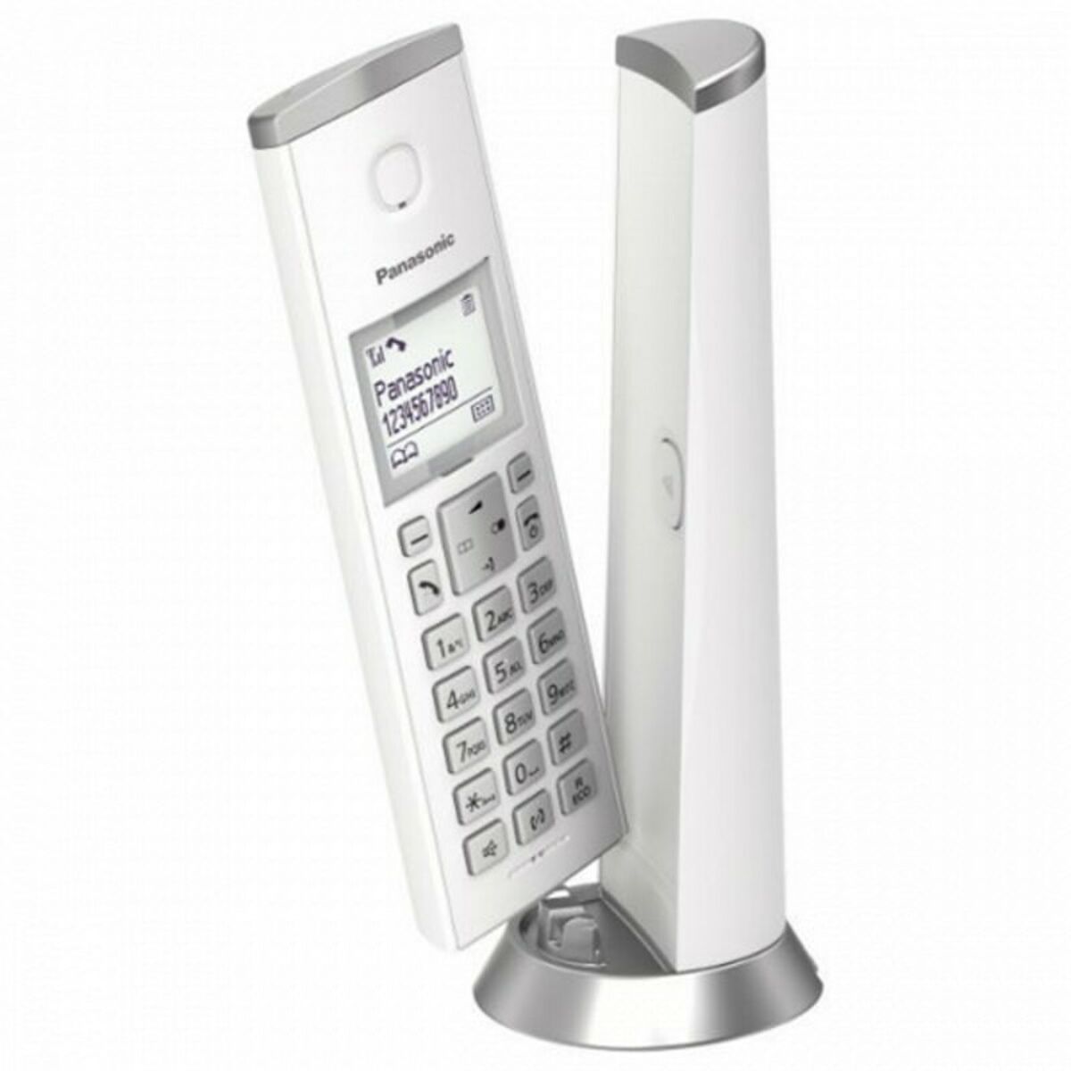 Trådløs telefon Panasonic Corp. KX-TGK210SPW DECT Hvid