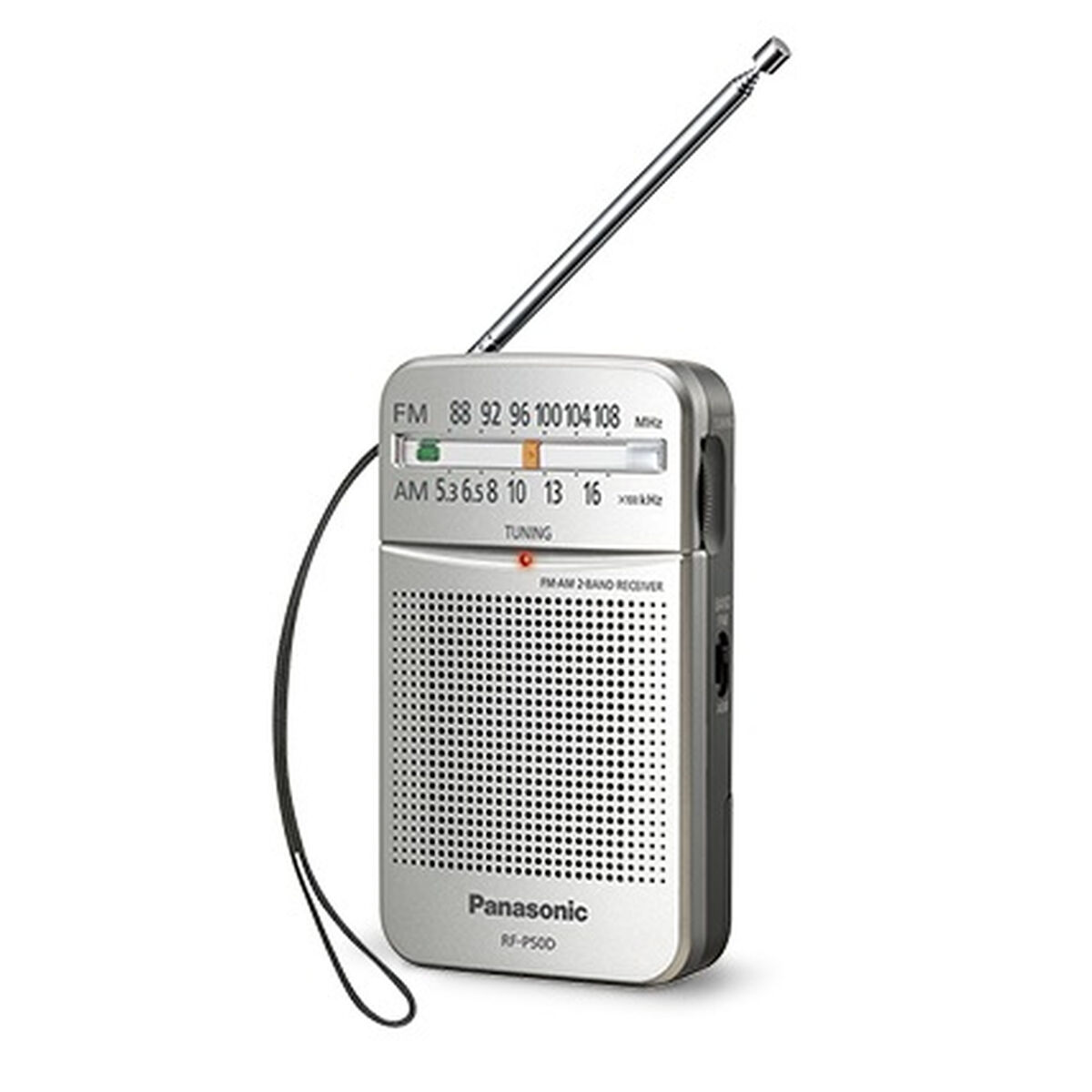 Radio Transistor Panasonic RF-P50DEG-S Rouge Argenté