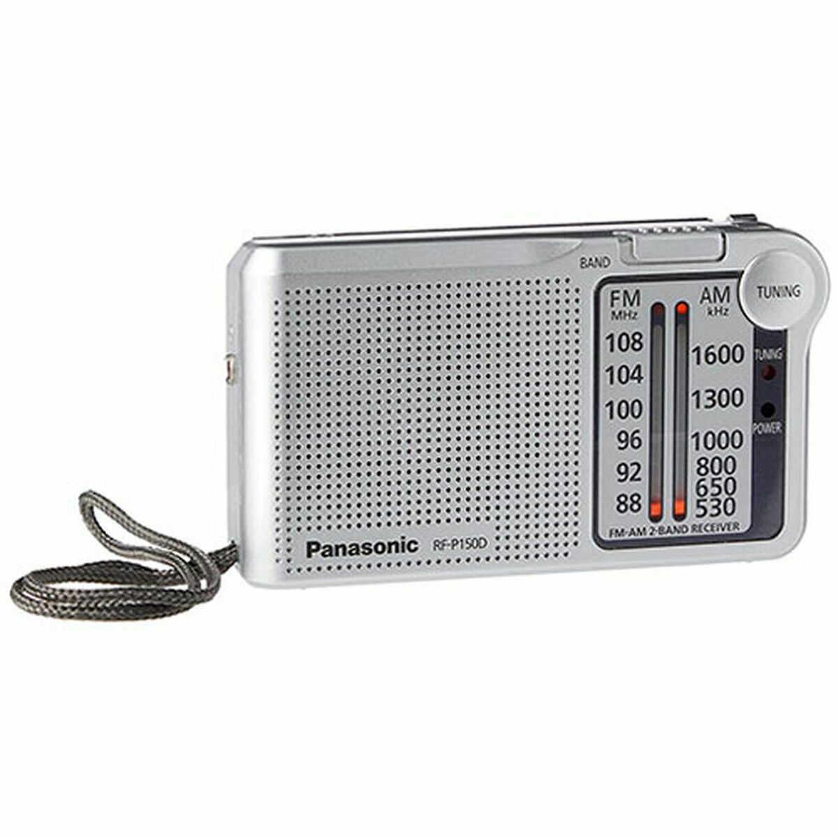 Afbeeldingen van Transistor Radio Panasonic RF-P150DEG-S Silver AM/FM