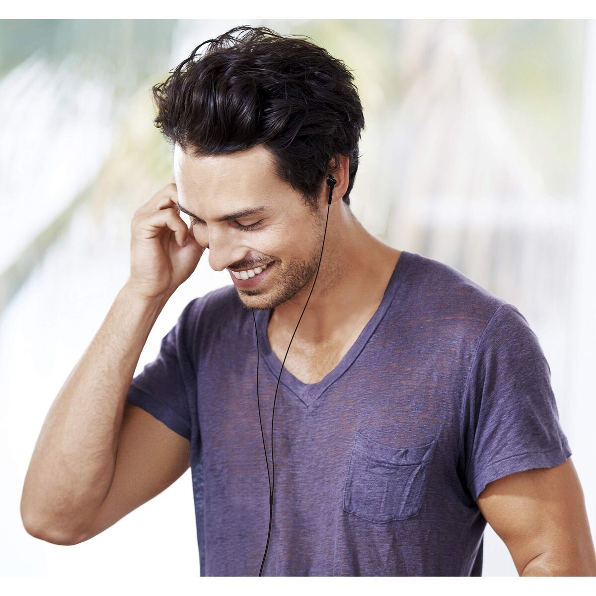 Picture of Headphones with Microphone Panasonic RP-TCM55E-W White