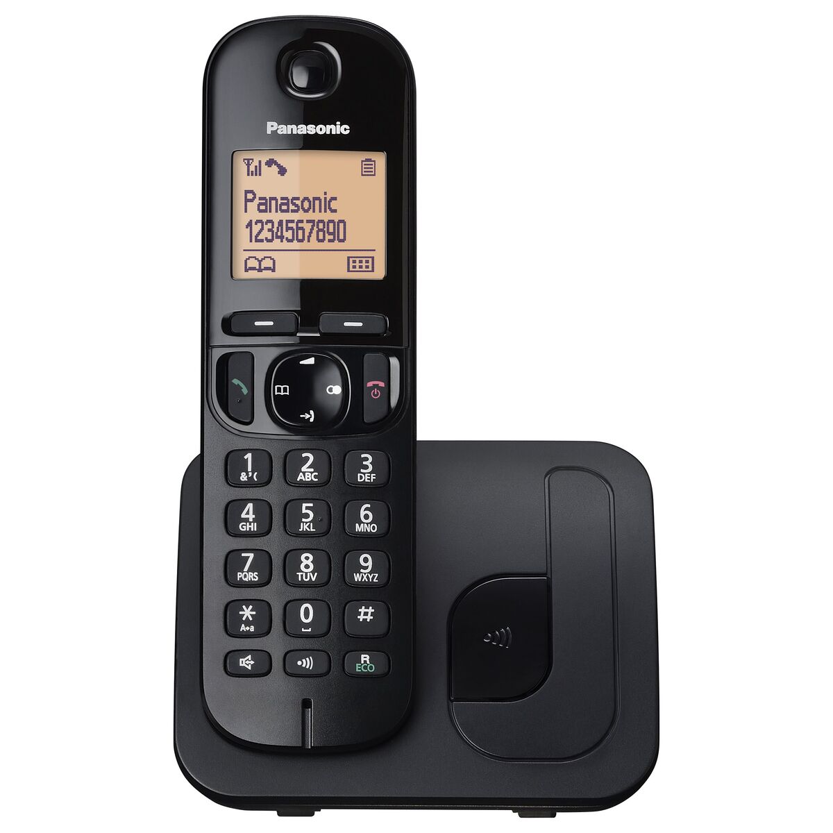 Bild von Wireless Phone Panasonic KX-TGC210 Black Amber