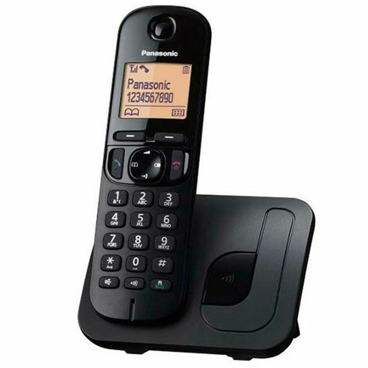 Bild von Wireless Phone Panasonic KX-TGC210 Black Amber