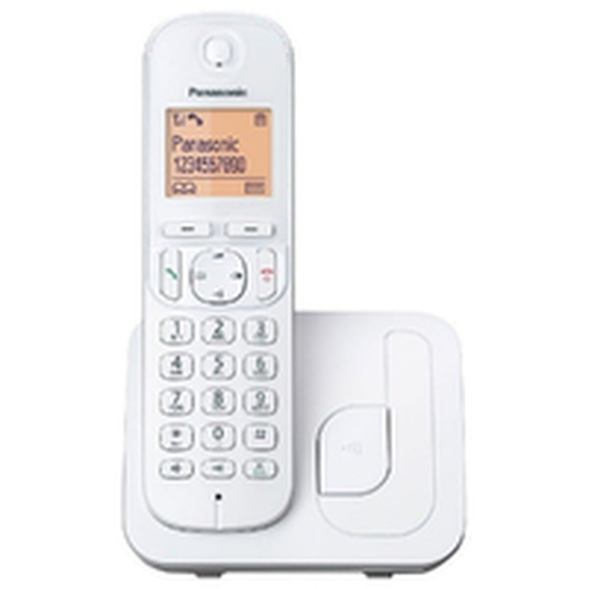 Bild von Wireless Phone Panasonic KX-TGC210 White Amber
