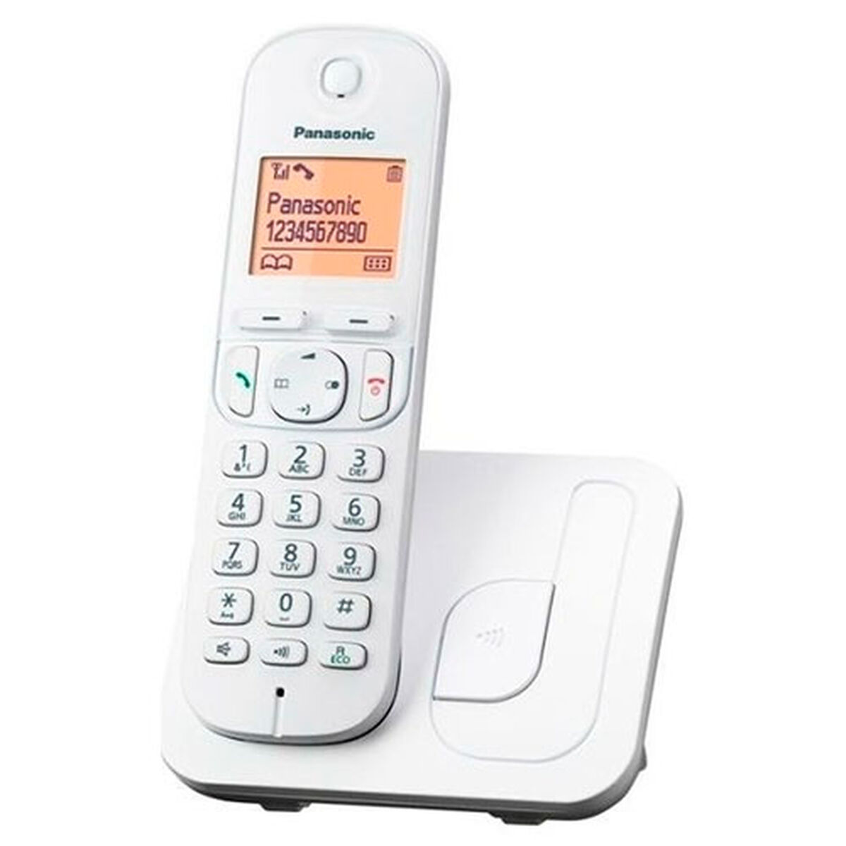 Bild von Wireless Phone Panasonic KX-TGC210 White Amber