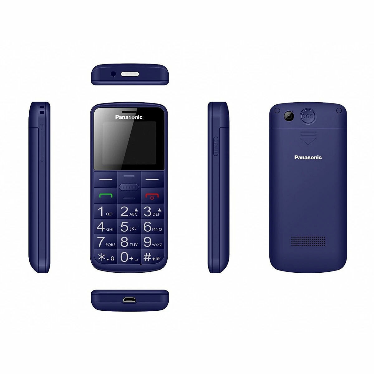 Afbeeldingen van Mobile telephone for older adults Panasonic KX-TU110EXC 1,8"