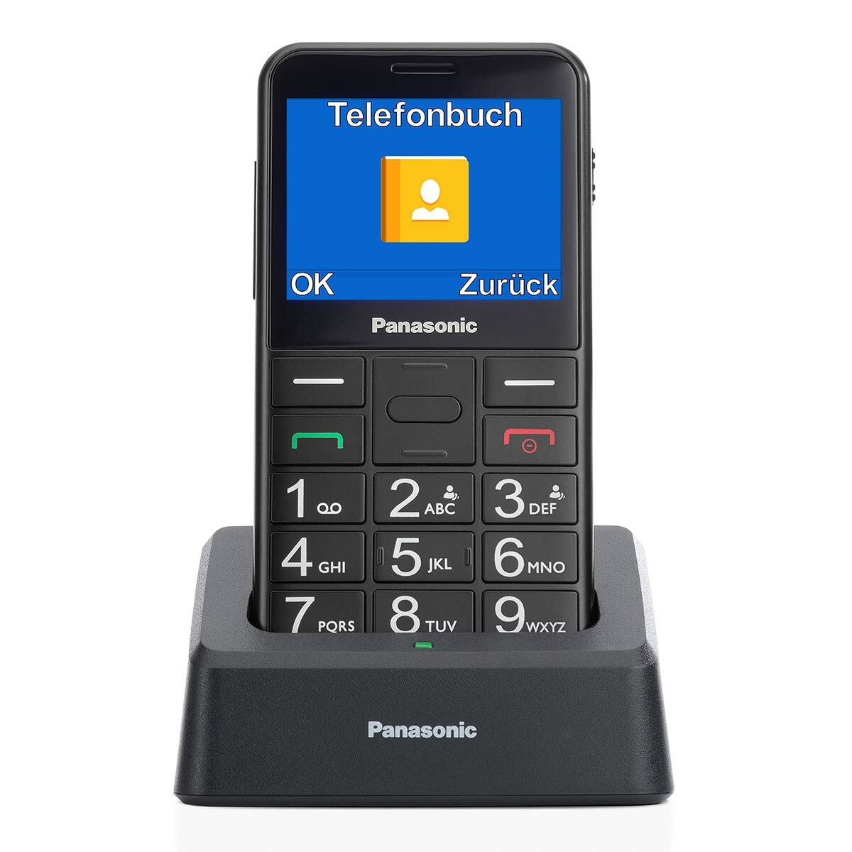 Afbeeldingen van Mobile phone Panasonic KX-TU155EXBN 2.4" Black