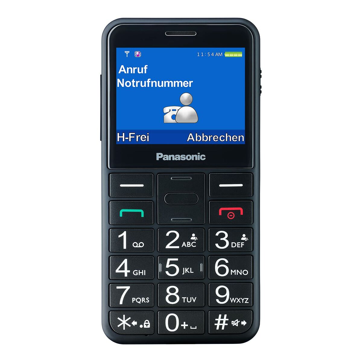 Afbeeldingen van Mobile phone Panasonic KX-TU155EXBN 2.4" Black