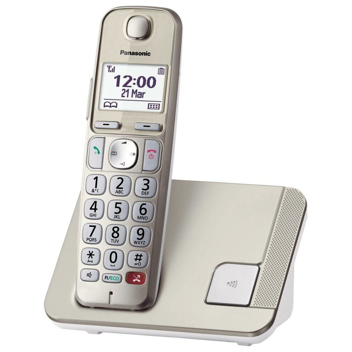 Wireless Phone Panasonic KXTGE250SPB White Black